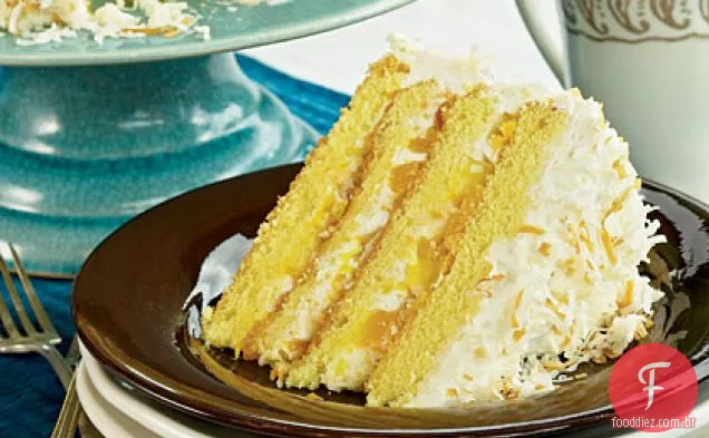 Bolo De Camada Flutuante