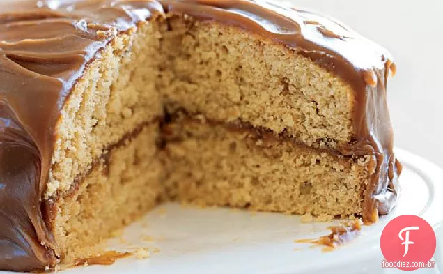 Bolo De Camada De Caramelo