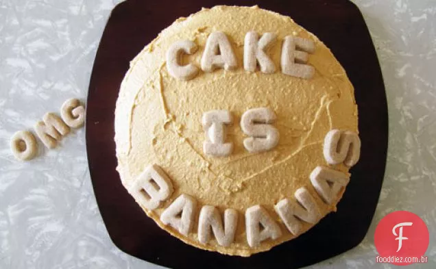 Bolo De Camada De Banana