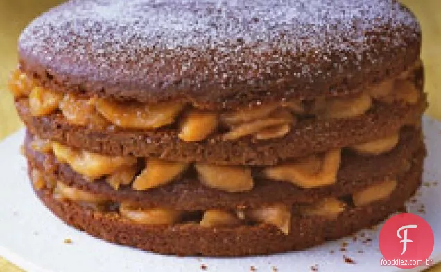 Bolo de pilha de Apalaches de quatro camadas