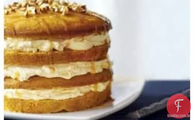 Delicioso Bolo De Abóbora De Quatro Camadas