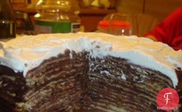 Bolo De Chocolate De Quatorze Camadas