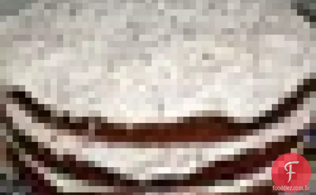 Bolo de coco de seis camadas