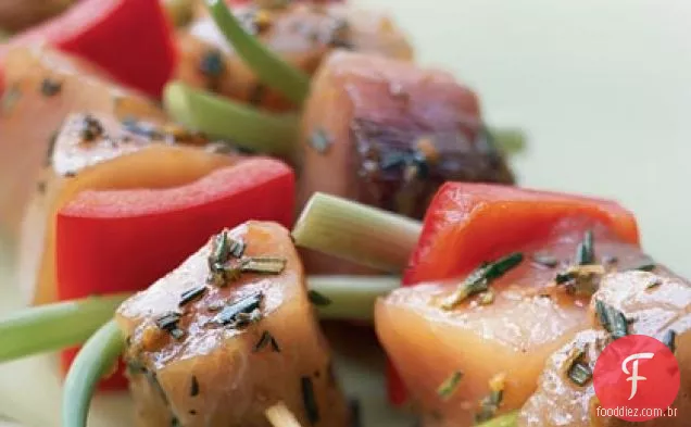 Zesty Swordfish Kabobs