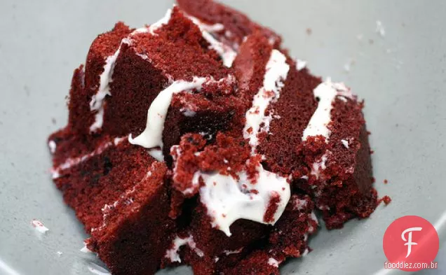 Bolo De Veludo Vermelho