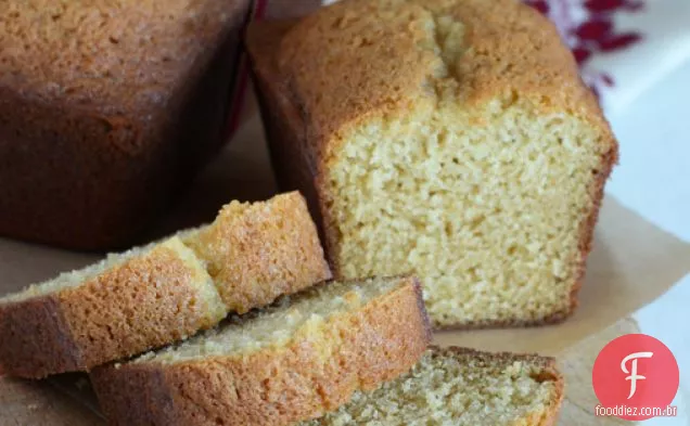 Bolo de Açúcar Mascavo de manteiga-rum
