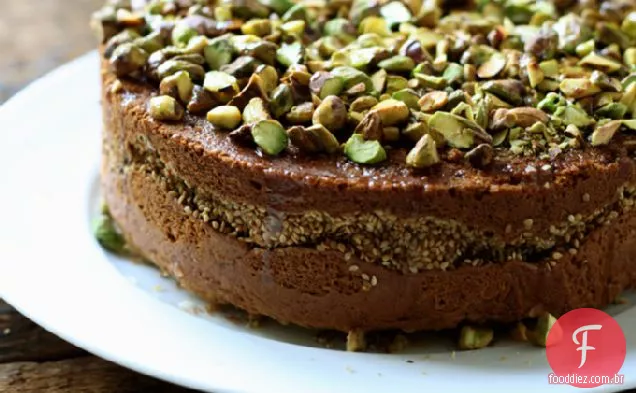 Bolo De Gergelim Flor De Laranjeira