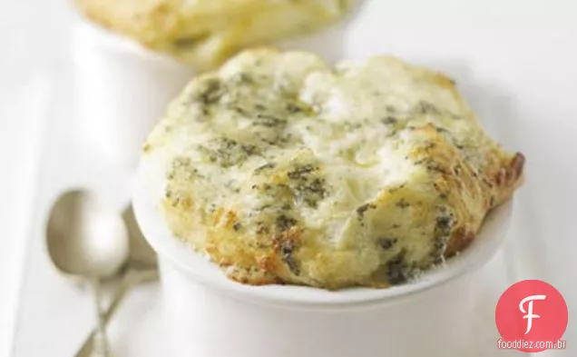 Easy Stilton Soufflés