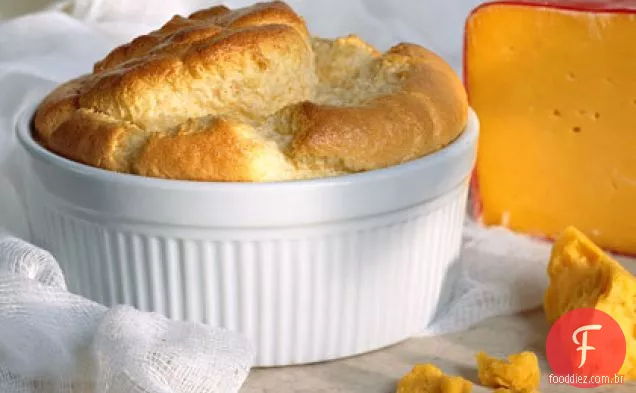 Suflê De Queijo Cheddar