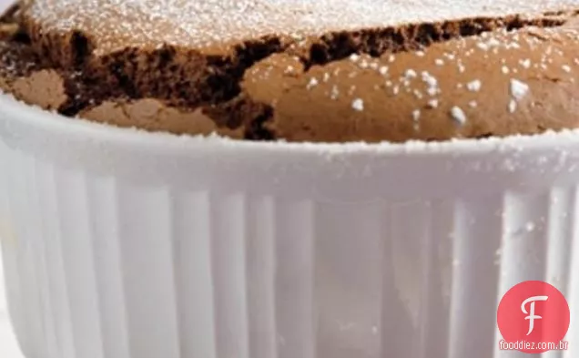 Suflê De Chocolate Quente