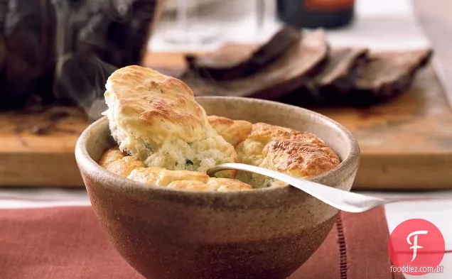 Suflê De Batata Herbed