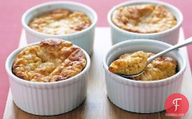 Suflês salgados de Batata-Doce