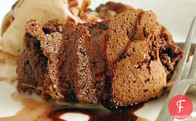 Suflê De Chocolate Quente