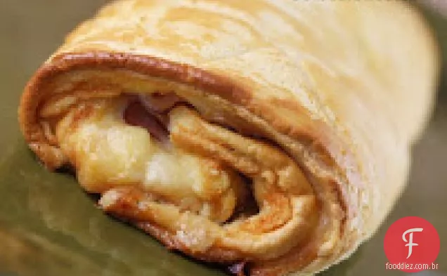 Rolo De Suflê De Presunto E Queijo