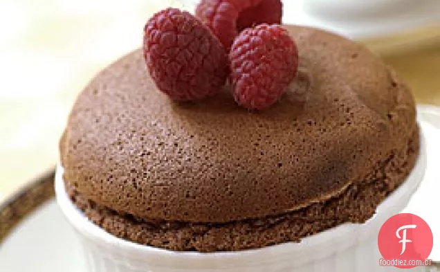 Chocolate-café expresso Mini Soufflés