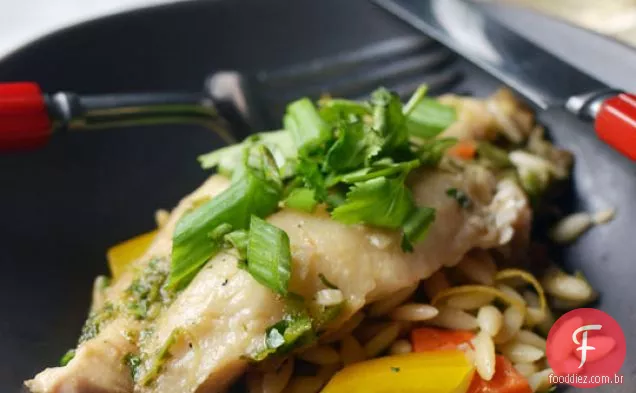Receitas De Tilápia Assadas Com Gengibre E Coentro Da Cozinha