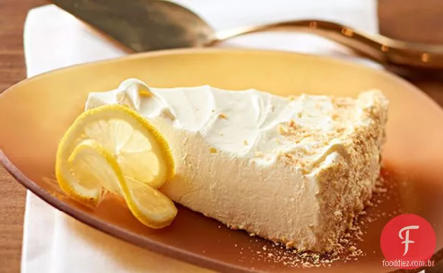 SoufflÃ © Cheesecake De Limão Com Baixo Teor De Gordura