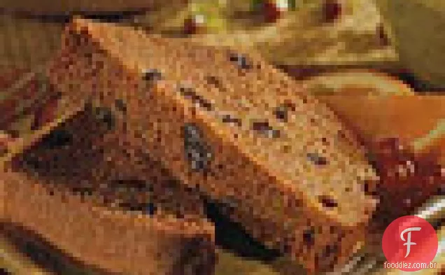 Bolo de pão de mel e especiarias