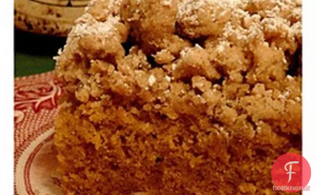 Abóbora Spice Crumb Cake