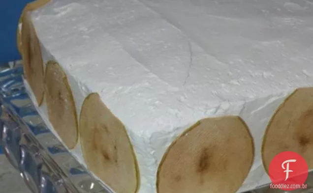 Bolo De Especiarias De Maçã Com Cobertura De Açúcar Mascavo