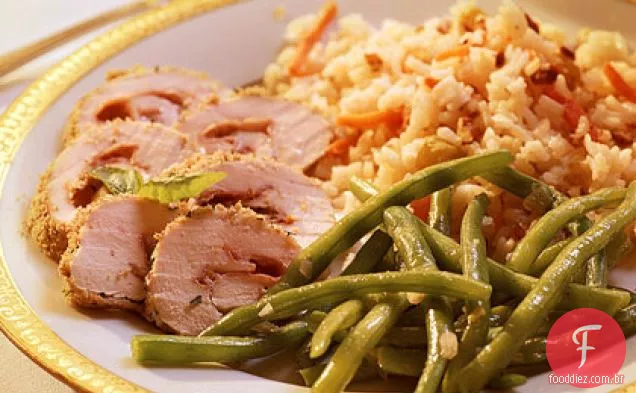 Rolos De Frango Herbed