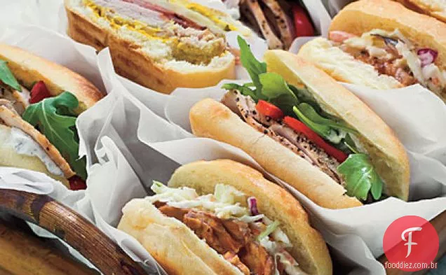 Sanduíches Cubanos Prensados