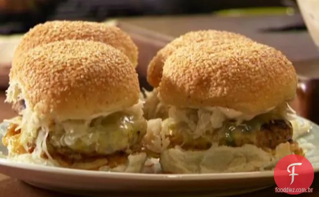 The Wurst Reuben Burgers
