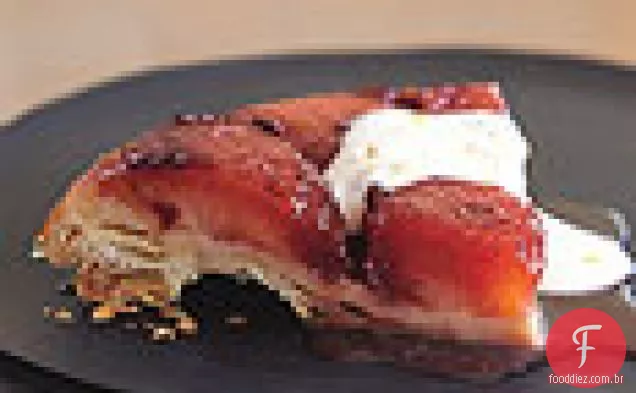 Plum Tarte Tatin