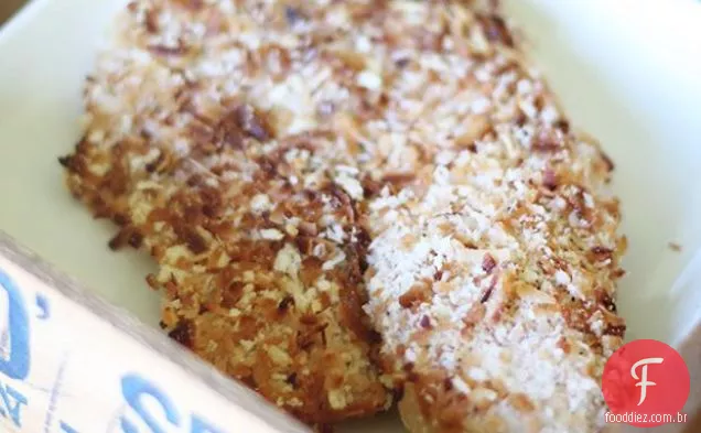 Tilápia Com Crosta De Coco Crocante