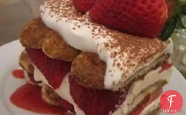 Morango Tiramisu Para Dois
