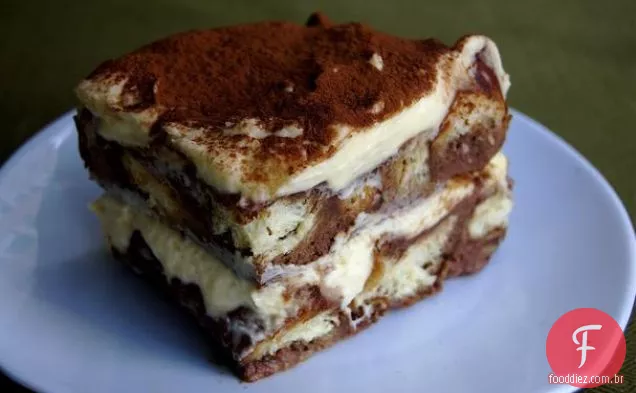 Pudim De Pão Tiramisu