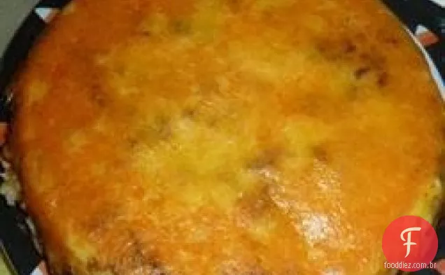 Café Da Manhã De Cabeça Para Baixo Bolo