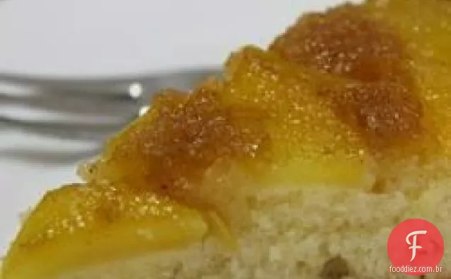 Pêssego De Cabeça Para Baixo Bolo I