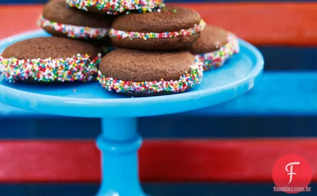 Rainbow Whoopie Pies