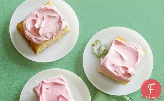Bolo De Gerânio Rosa Vitoriana