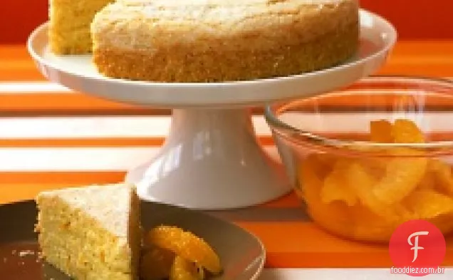 Bolo De Fubá Laranja