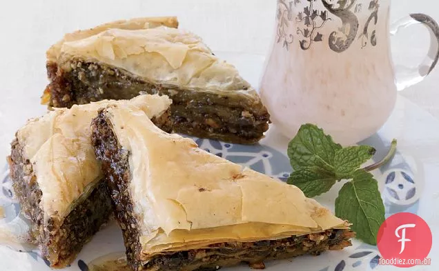 Chocolate-Avelã Baklava