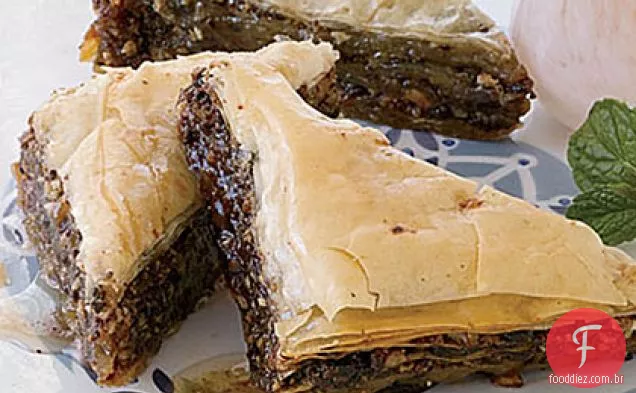 Chocolate-Avelã Baklava