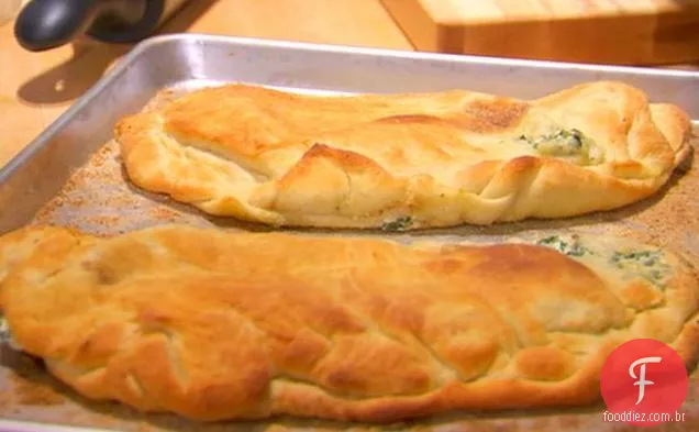 Espinafre e ricota Calzone