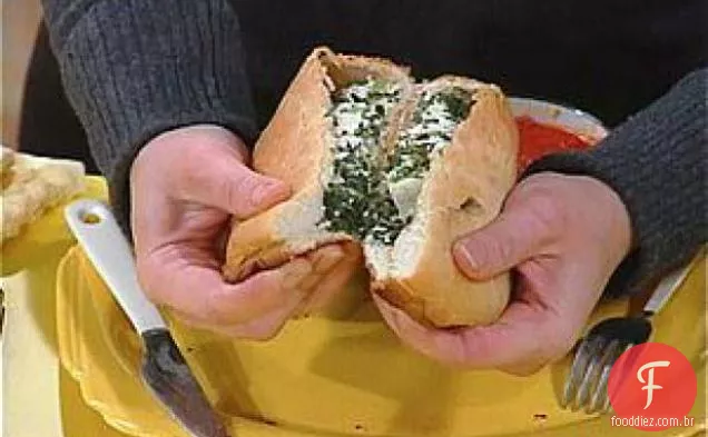 Alcachofra De Espinafre Calzones