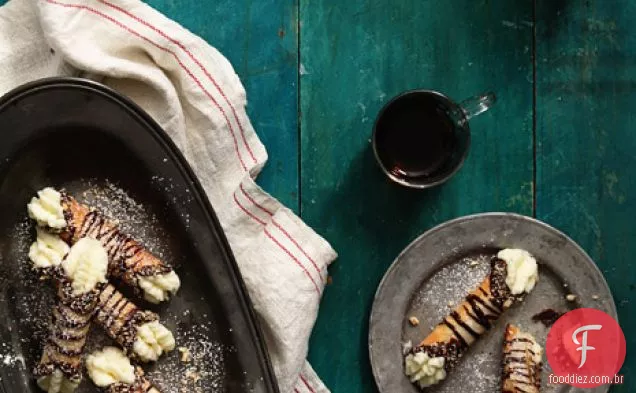 Brown Butter Rum Cannoli