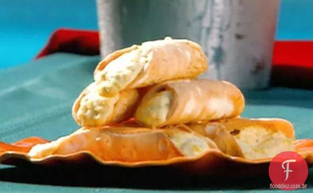 Feijão branco e milho Cannoli