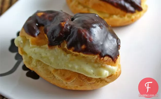 Puffs de creme (massa choux)