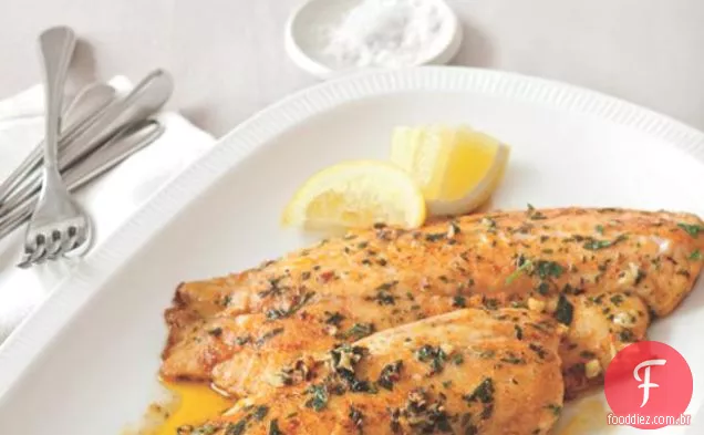 Tilápia Pan-Seared
