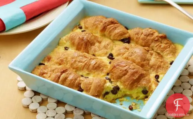 Pudim De Pão Croissant