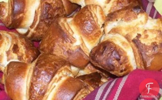 Croissants De Amêndoa