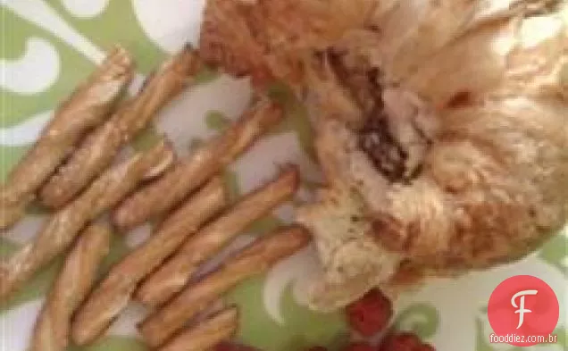 Sanduíches De Chutney De Frango Com Curry