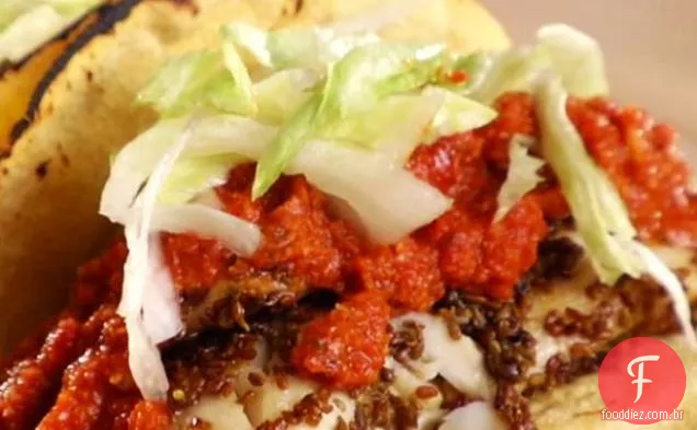 Uma panela tilápia peixe Tacos com 5 minutos Mole