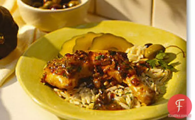 Frango Com Alho E Azeitonas