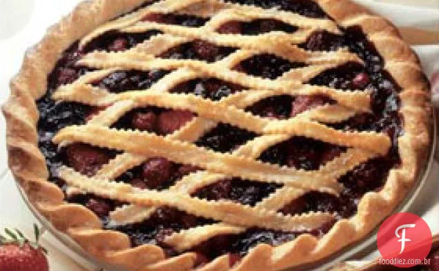 Torta De Amêndoa De Baga Mista